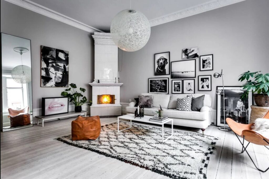 Customized rugs for Nordic style furniture