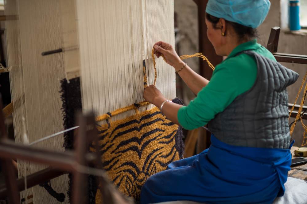 Weaving Rug