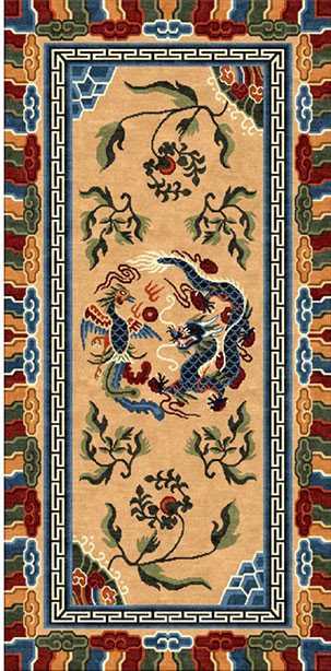 Tibetan Dragon Rugs