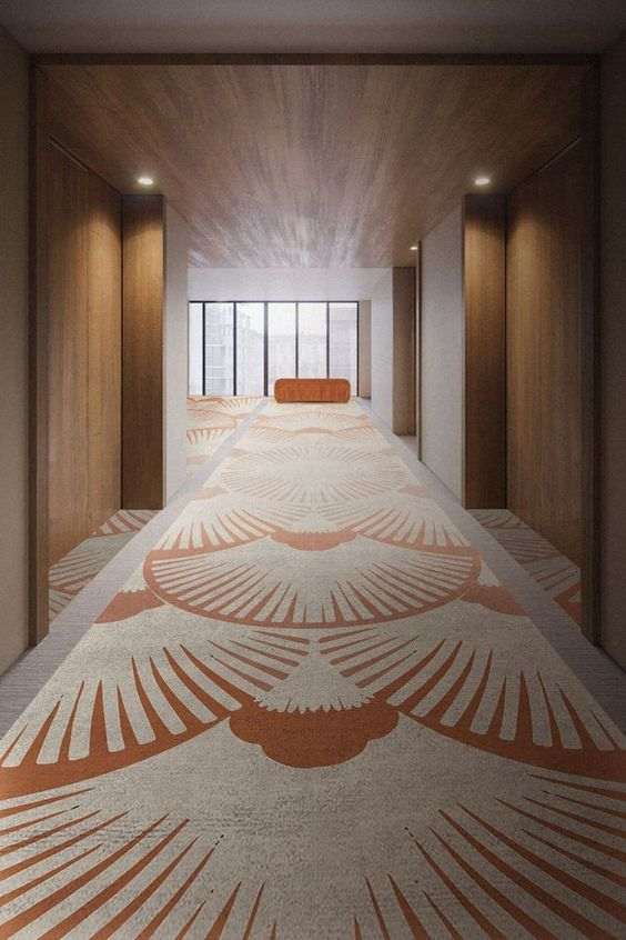 rug hallway