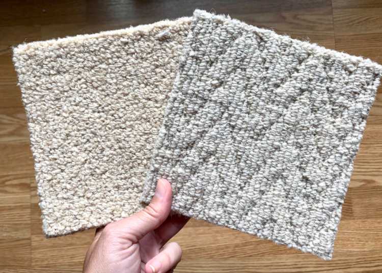 Synthetic vs. wool rug