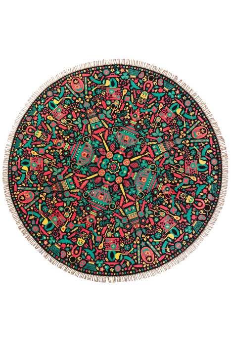 Custom round rugs