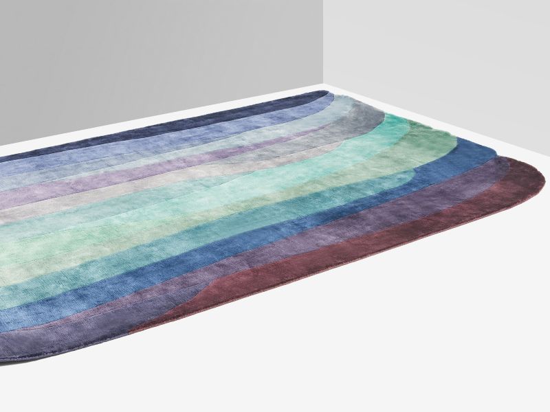 Tapis viscose