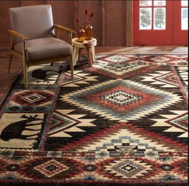 Tapis rustique