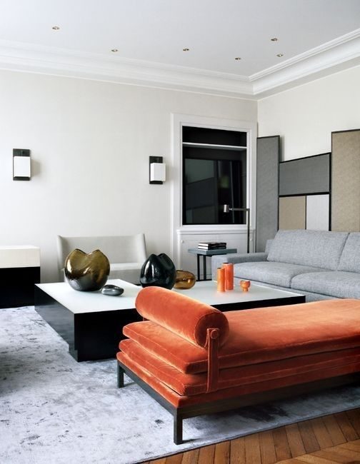 Contemporary living room rugs
