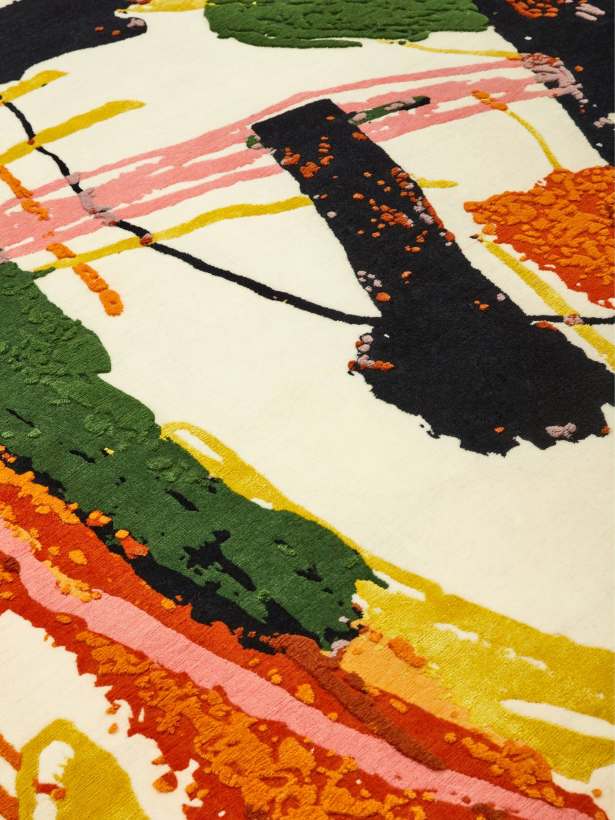 Abstract design rugs