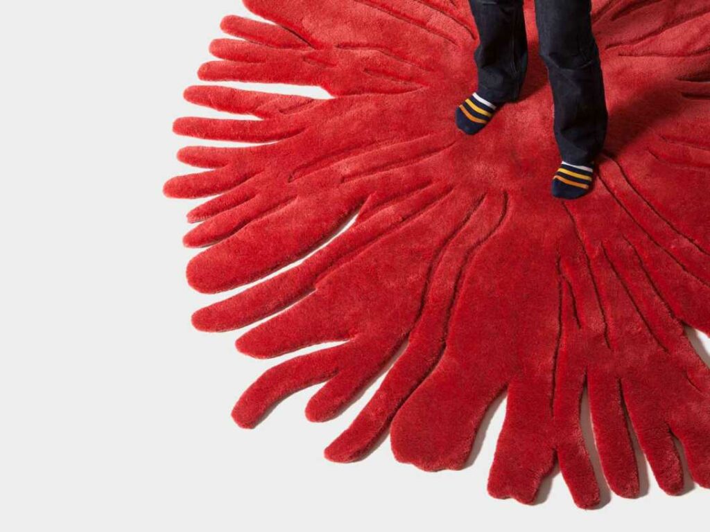 Unique shaped rug