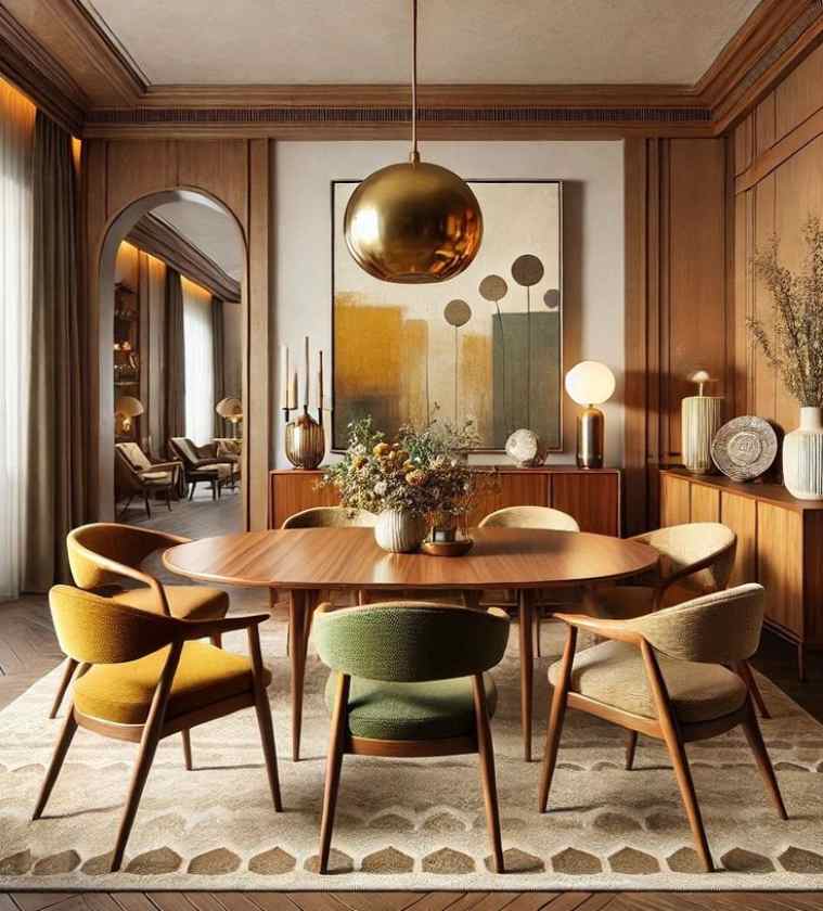 Dining area rug
