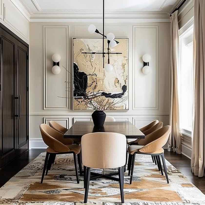 Tapis pour salle à manger