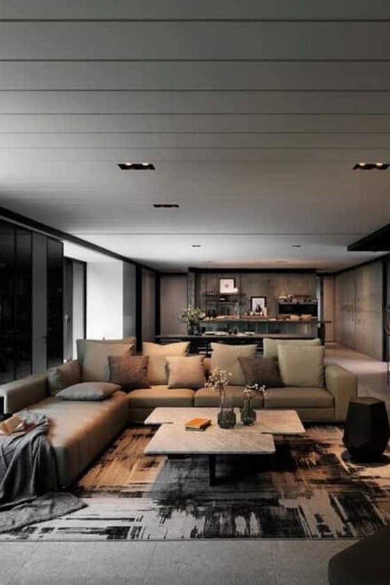 Area rug for living room