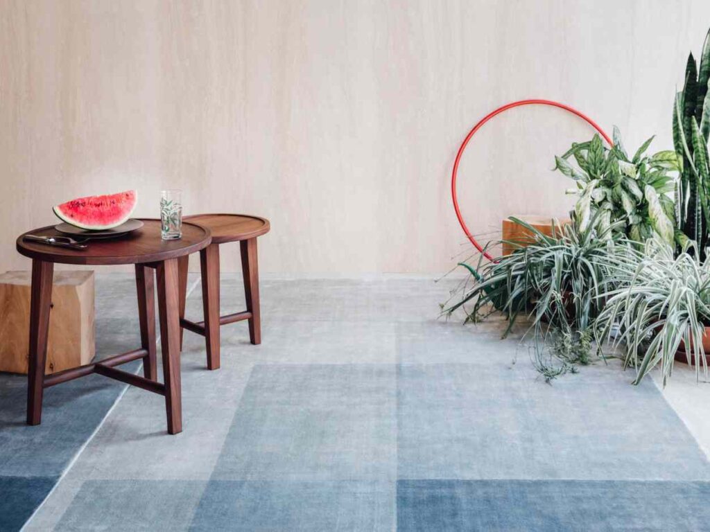 Blue rugs