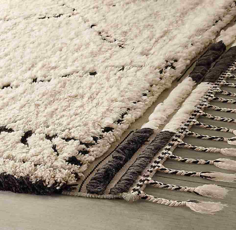 Moroccan style area rugs