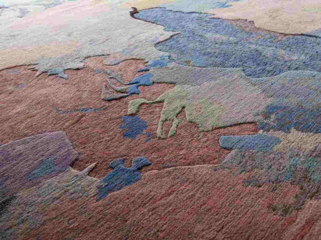Unique colourful rugs