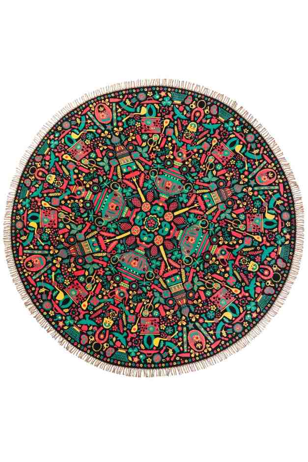 Unique round rugs