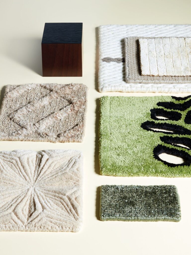 

Custom-made designer rugs: the Nodus collection