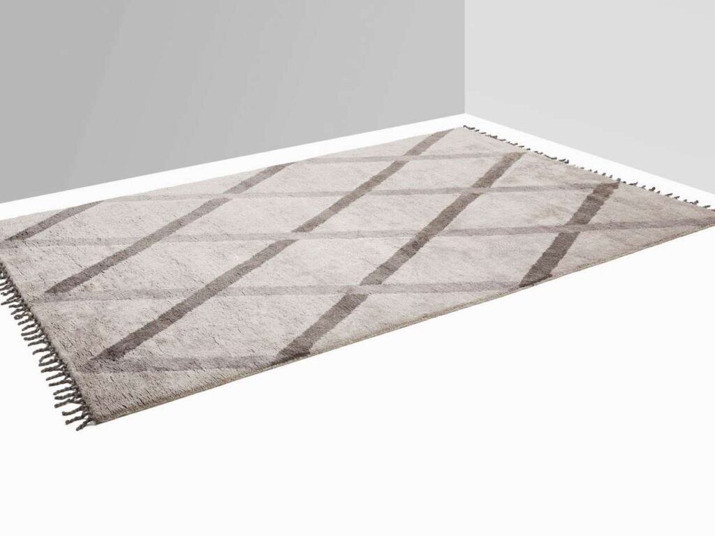 Wool blend rugs